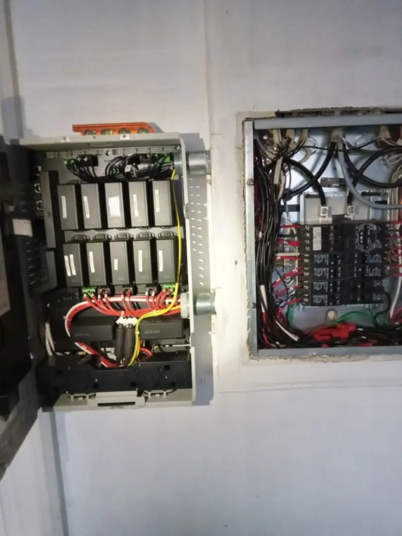 Electrical panel upgrade completed for Electrical Inspection in Valparaiso